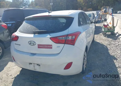 2016 Hyundai Elantra Gt из США, поврежденный, VIN KMHD35LH0GU307772